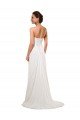 Sweetheart Neckline Chiffon Wedding Dress with Criss-Cross Ruched Bodice Bristol