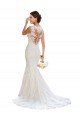V-Neck Mermaid Vintage Lace Wedding Dress Bristol