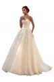 Sweetheart Ball Gown Tulle Wedding Dress with Lace Bodice Bristol