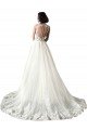 Sweetheart Fit and Flare Tulle Lace Wedding Dress Bristol