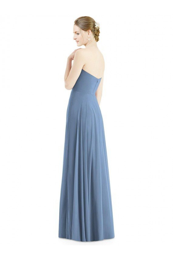 Strapless Sweetheart Chiffon Bridesmaid Dress Bristol