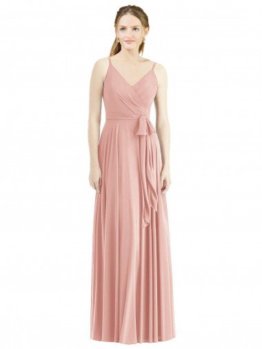 Romantic Full length Long Chiffon Bridesmaid Dress Bristol