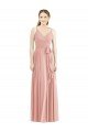 Romantic Full length Long Chiffon Bridesmaid Dress Bristol