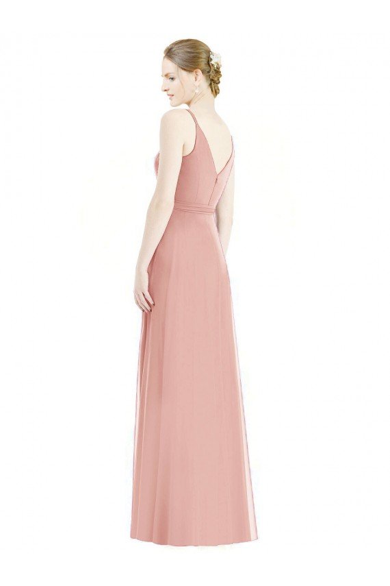 Romantic Full length Long Chiffon Bridesmaid Dress Bristol