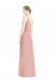 Romantic Full length Long Chiffon Bridesmaid Dress Bristol