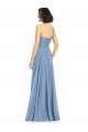 One Shoulder Long Chiffon Bridesmaid Dress with Sweetheart Bodice Bristol