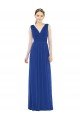 Low Square Back Sleeveless Shirred Skirt Bridesmaid Dress Bristol