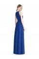 Draped Keyhole Long Chiffon Bridesmaid Dress Bristol