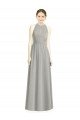 Draped Keyhole Long Chiffon Bridesmaid Dress Bristol