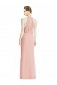 Halter Neck Trumpet Chiffon Bridesmaid Dress Bristol