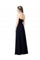 Strapless Chiffon Bridesmaids Dress with a Beaded Lace Sweetheart Bodice Bristol