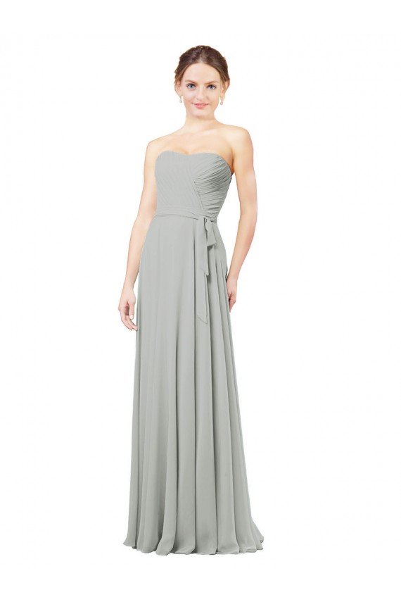 Delicately Draped Chiffon Bridesmaid Dress Bristol