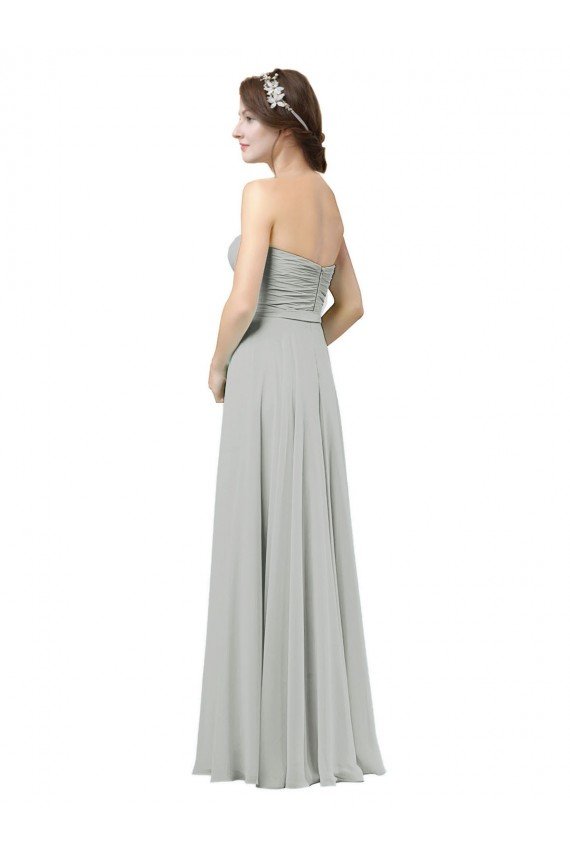 Delicately Draped Chiffon Bridesmaid Dress Bristol
