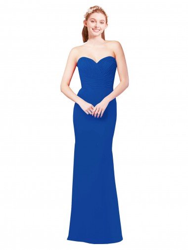 Elegant Chiffon Bridesmaid Dress with Matching Tie Bristol