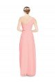 One Shoulder Sweetheart Neckline Long Chiffon Bridesmaid Dress Bristol