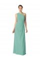 Long Chiffon One Shoulder Full Length Bridesmaid Dress Bristol