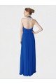 Long Full Length Chiffon Halter Bridesmaid Dress Bristol