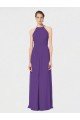 Long Chiffon Spaghetti Strap Halter Bridesmaid Dress Bristol