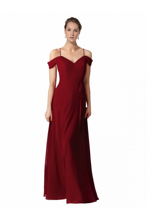 Chiffon with Beaded Embroidery Bridesmaid Dress Bristol
