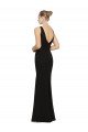 Open V-Back Chiffon Bridesmaids Dress with V-Neckine Bristol