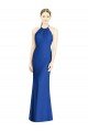 Criss Cross Low Back Halter Chiffon Bridesmaid Dress Bristol