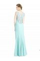 Ruched Bodice Sweetheart Chiffon Bridesmaid Dress with Lace Back Bristol
