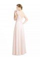 Sweetheart A-Line Chiffon Bridesmaid Dress with Ruched Lace Bodice Bristol