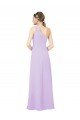 Grecian Inspired Simple One Shoulder Chiffon Formal Bridesmaid Dress with Ruching Bristol