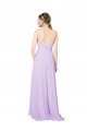 High-Low Chiffon Bridesmaid Dress with Ruffle Detail Bristol