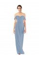 Sweetheart Neckline Chiffon Off-the-Shoulder Bridesmaid Dress Bristol