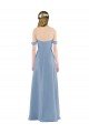 Sweetheart Neckline Chiffon Off-the-Shoulder Bridesmaid Dress Bristol