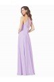 Simple Chiffon Bridesmaid Dress with Pocket Bristol