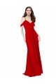Cold Shoulder Chiffon Bridesmaid Dress Bristol