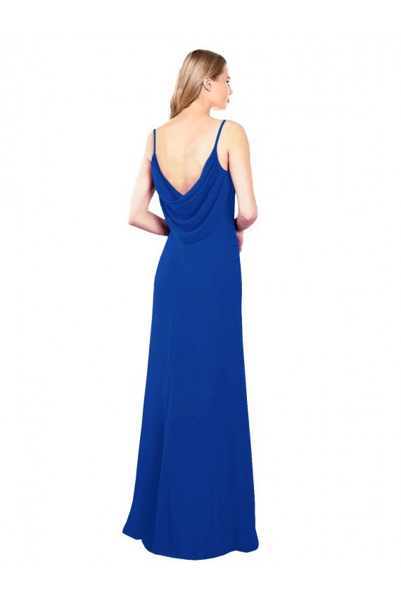 Softly Flared Chiffon Bridesmaid Dress with Sweetheart Neckline Bristol