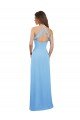 Slim Chiffon Bridesmaid Dress with Ruffled Sweetheart Neckline Bristol