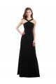 Chiffon A-Line Bridesmaid Dress with Criss Cross Halter Top Bristol