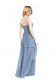 Strapless Chiffon Bridesmaid Dress with Skirt Overlay Bristol