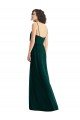 V-Neck Blouson Bodice Chiffon Maxi Bridesmaid Dress Bristol