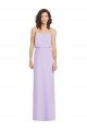 Full Length Lux Chiffon Blouson Bodice Bridesmaid Dress Bristol