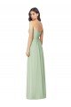 Strapless Sweetheart All-Over Shirring Chiffon Bridesmaid Dress Bristol