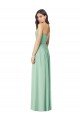 Draped Sweetheart Strapless Long Chiffon Bridesmaid Dress Bristol