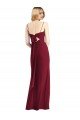 Tie-Back Cutout Trumpet Chiffon Bridesmaid Dress with Front Slit Bristol