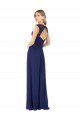 Embroidered Keyhole Back Chiffon Bridesmaid Dress Bristol