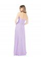 Draped Sweetheart Chiffon Bridesmaid Dress with High Slit Bristol