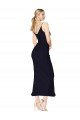 Chiffon High Neck Spaghetti Straps Short Cocktail Bridesmaid Dress / Formal Prom Dress Bristol