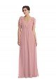 Empire Waist Long Halter Maxi Bridesmaid Dress Bristol