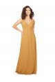 Boho Chiffon Bridesmaid Dress with Tied Straps Bristol