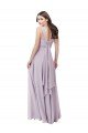 Draped Chiffon Bridesmaid Dress with Sash Bristol