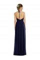 Tie Neck Lace Halter Pleated Skirt Maxi Bridesmaid Dress Bristol