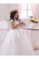 Ivory Ball Gown Sweetheart Floor Length Sleeveless Flower Girl Dress Bristol